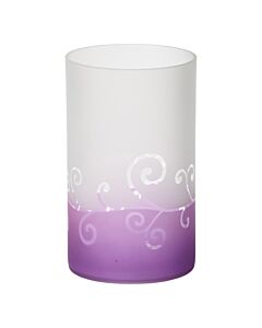 Yankee Candle Purple Scroll Jar Holder